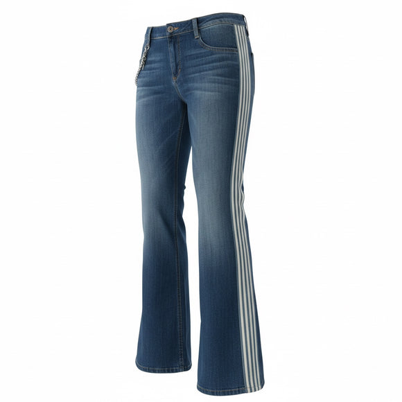 Denim Detailed with Stripes