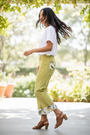 Cuffed Capris-3