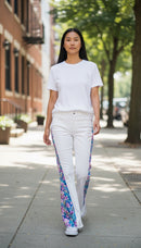 White Denim with purple swirl floral-6