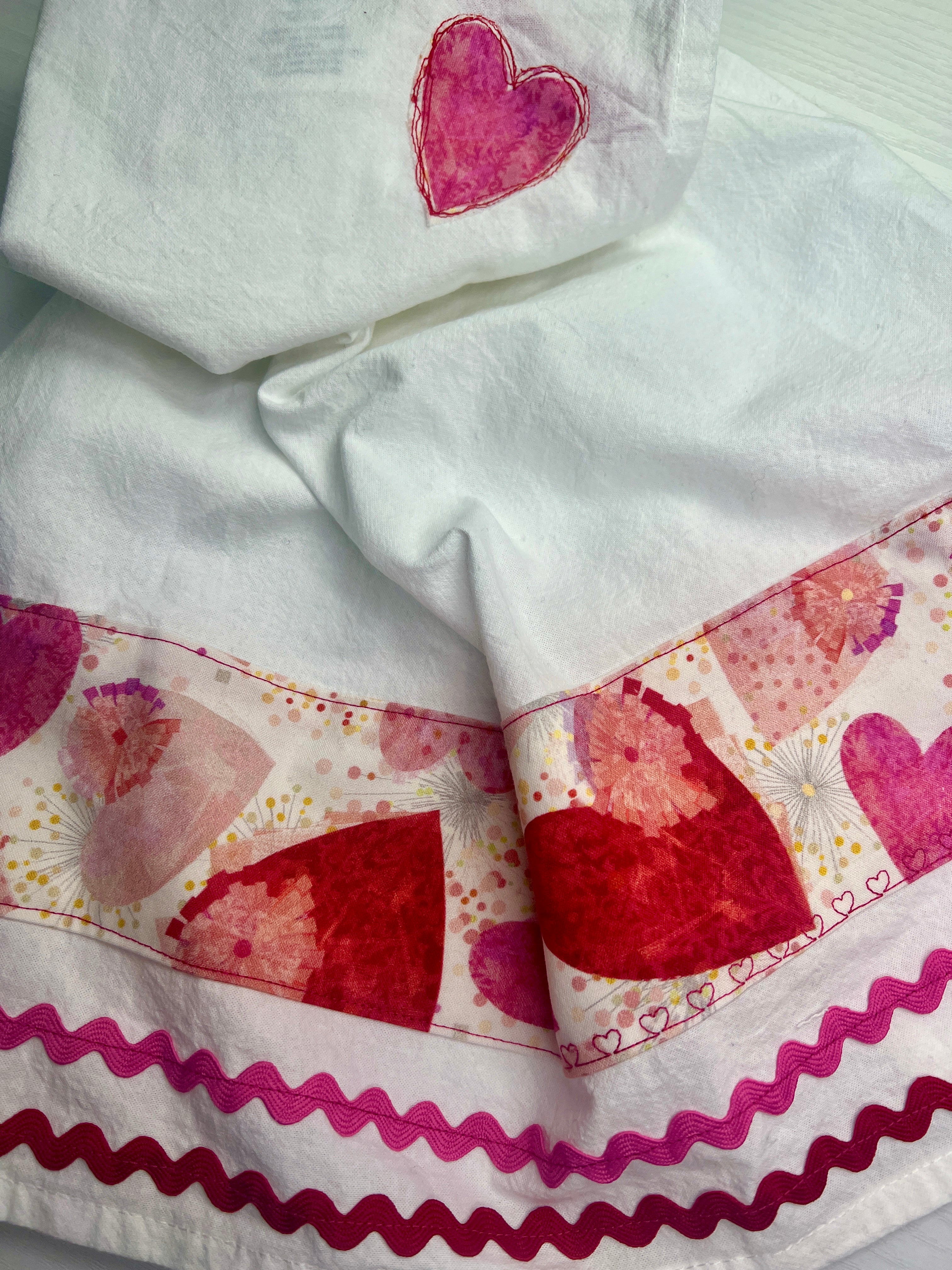 Kitchen Towels - Valentine's Day Adorable